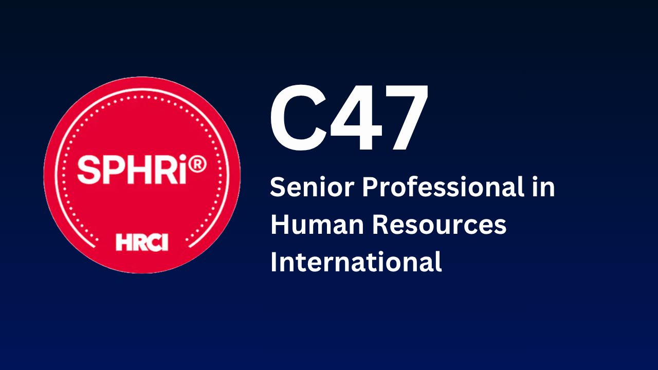Senior Professional in Human Resources International